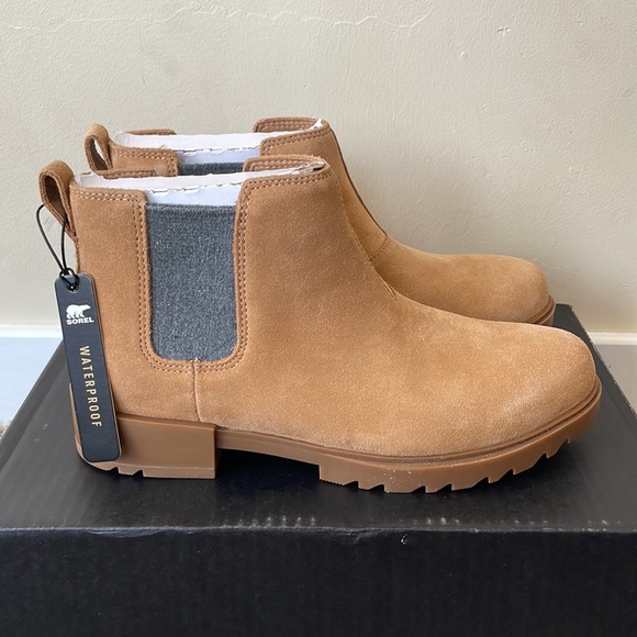 SOREL EMELIE CHELSEA WP TAWNY BUFF - Picture 3 of 7